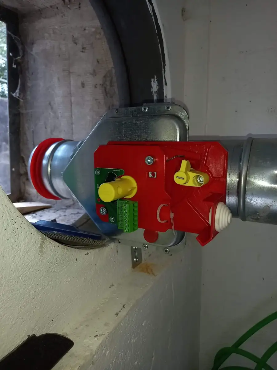 Palazzo Fagnoni · componente del sistema antincendio del CED