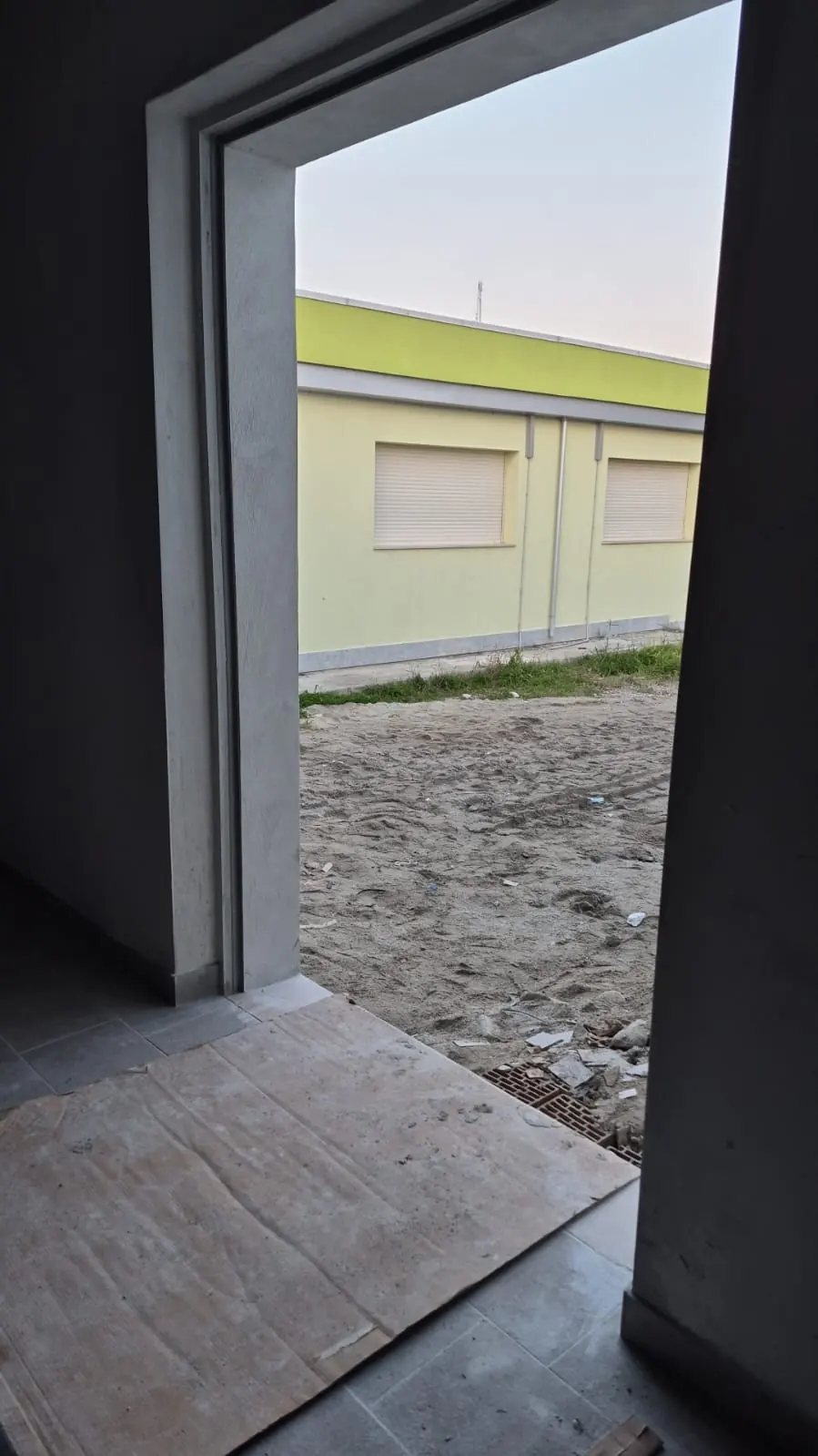Collegamento di accesso al nuovo corpo mensa