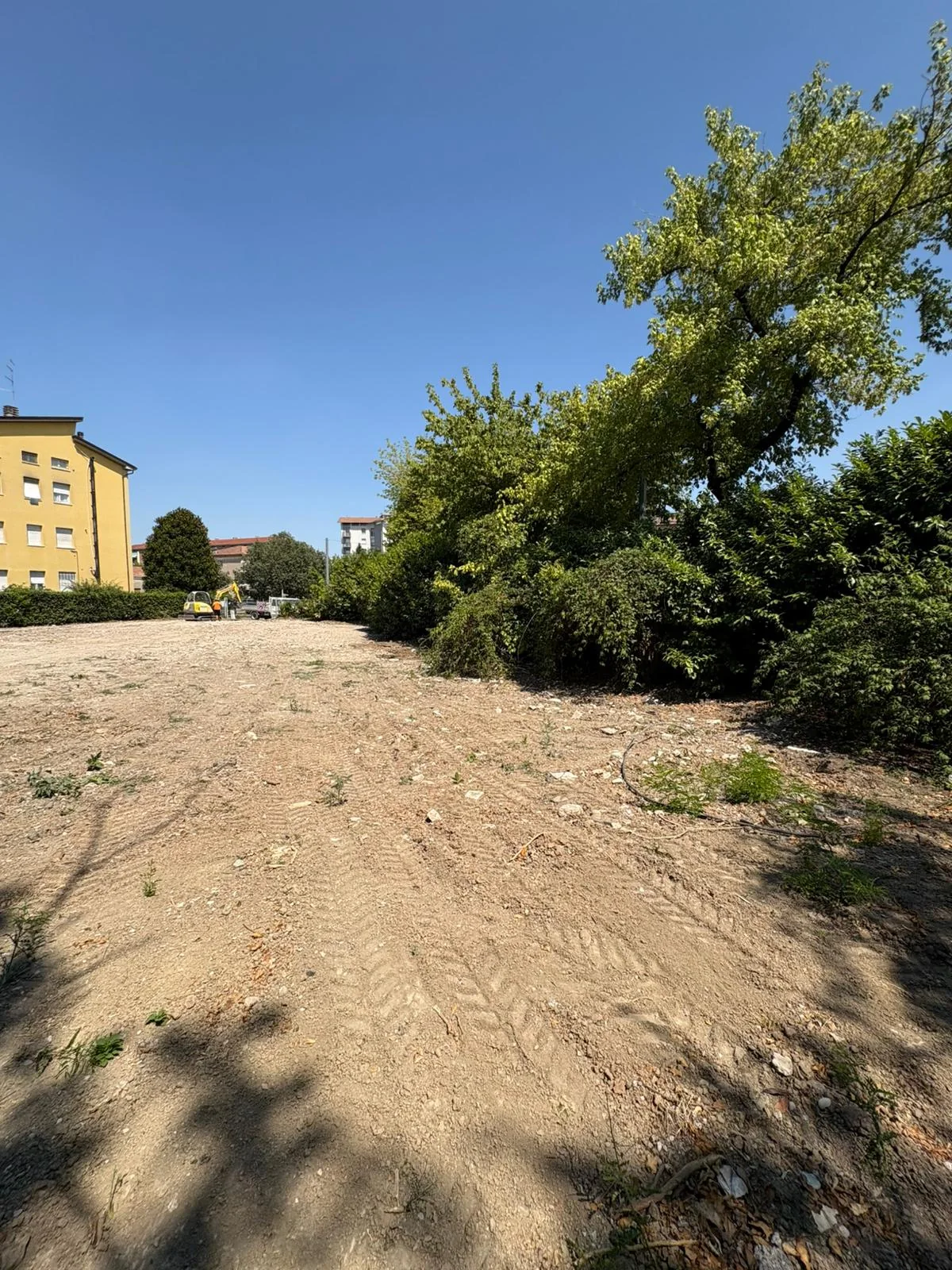 Ex Marinai d’Italia · vista d’insieme dell’area di cantiere
