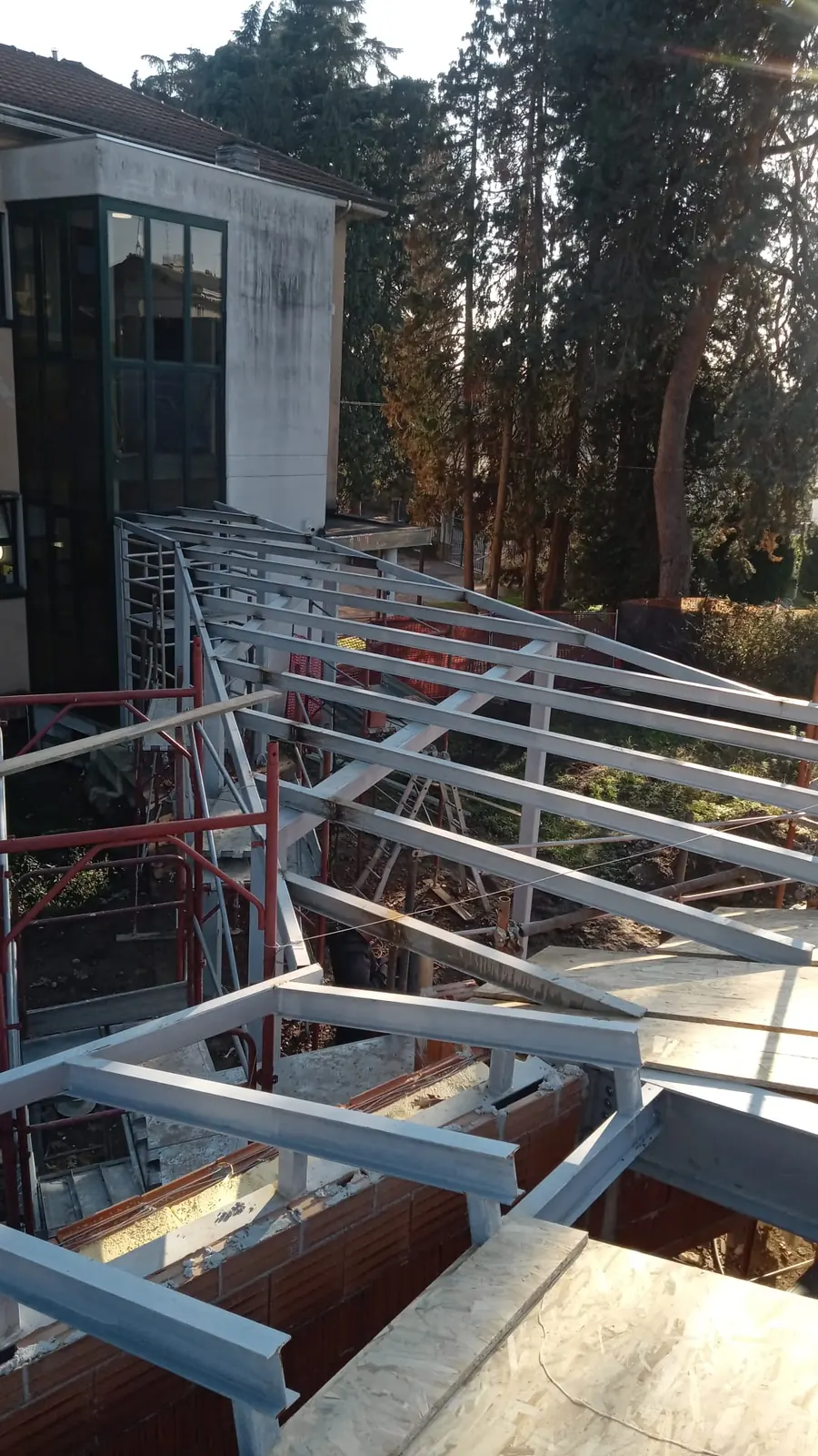 Struttura del percorso di collegamento con la scuola
